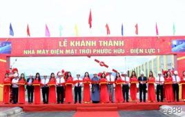 Khánh thành Nhà máy điện mặt trời Phước Hữu